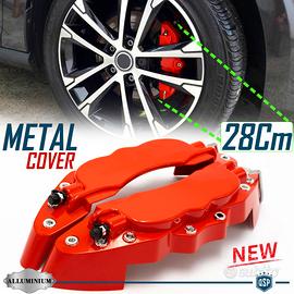 2 Cover COPRI PINZE Freni Rosse per Auto 28CM