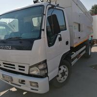 Isuzu nqr 75 vasca con costipatore trasp. rifiuti