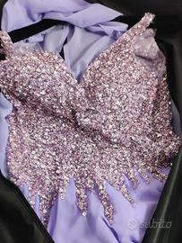 Vestito elegante Lilla Cerimonia