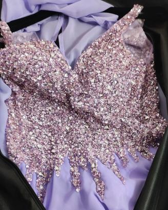 Vestito elegante Lilla Cerimonia