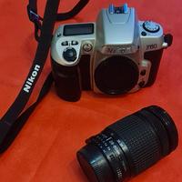 Nikon F60+obbiettivo Nikkor 28-80 mm
