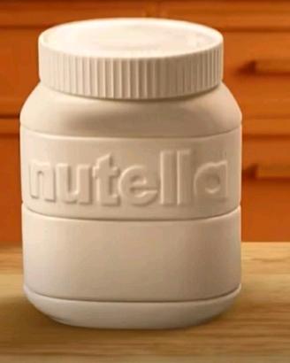 pubblicità ceramica Nutella set componibile 2026