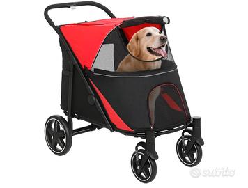 Passeggino per cani PawHut – taglia media/grande