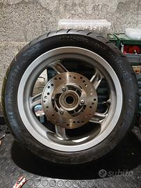 Cerchio completo di gomma e disco Atlantic 250