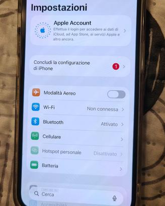 iPhone 13 bianco 128 GB