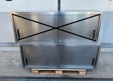 Pensile da 1600 mm in acciaio inox