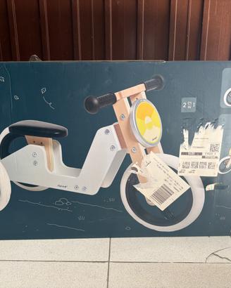 Janod bici a spinta triciclo 2 in 1