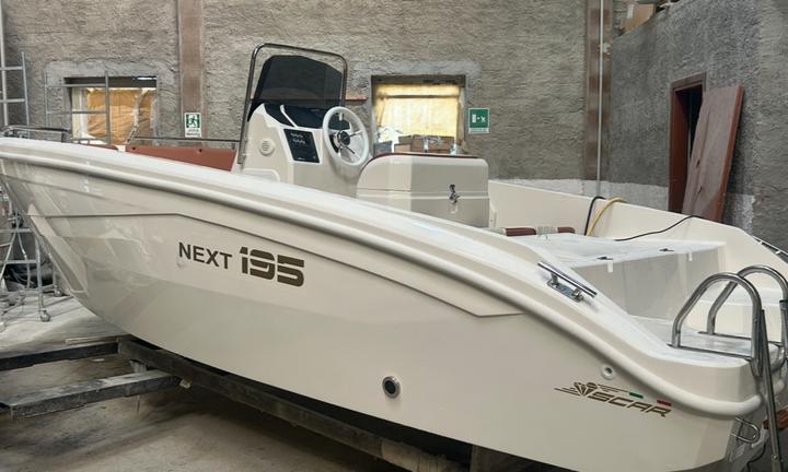 Barca open Scar Next 195 Nuova full Opt. (PROMO)