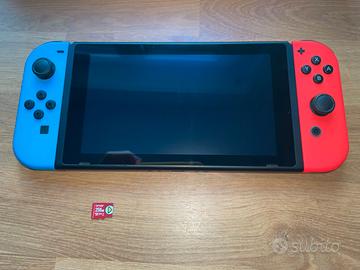 Nintendo Switch V2 + Micro sd 256Gb