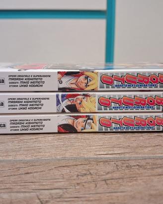 manga boruto  volumi da 1 a 3