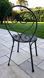 tavolo e sedie da giardino EMU in ferro