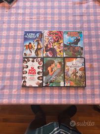 Lotto di 6 DVD di film di vario genere 
