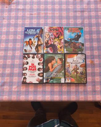 Lotto di 6 DVD di film di vario genere 
