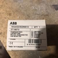 Interruttore di manovra-sezionatore - Interruttore