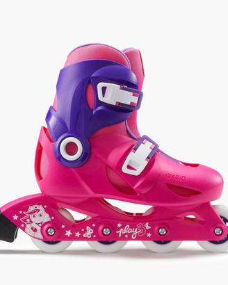Pattini a rotelle Roller bambina PLAY3 rosa
