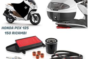 Honda Pcx ricambi bauletto plexi scarico tagliando