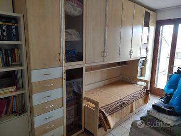 cameretta a ponte con 2 letti