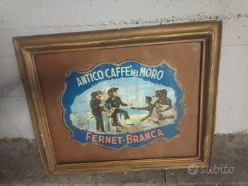 LOCANDINA PUBBLICITARIA FERNET BRANCA