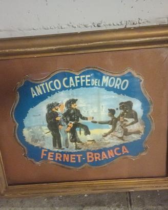 LOCANDINA PUBBLICITARIA FERNET BRANCA