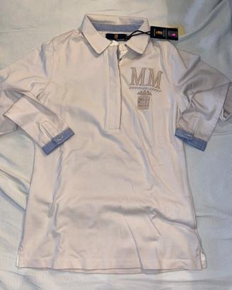 Polo manica lunga MARINA MILITARE donna XS NUOVA