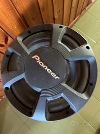 Subwoofer pioneer e amplificatore