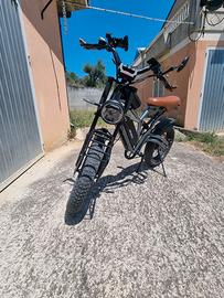 JANSNO Bicicletta Elettrica 20" x 4.0 Fat Tire, 7