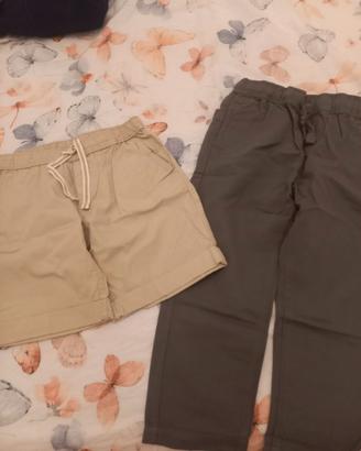 Pantaloni bambino estivi