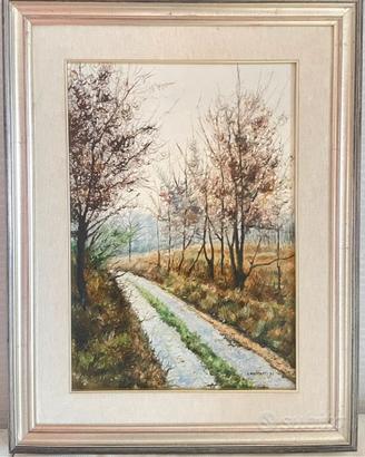 Quadro olio su tela