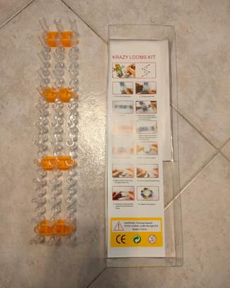 kit elastici per braccialetti Krazy looms 