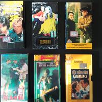 Lotto VHS film di sei videocassette editoriali.