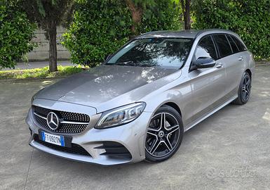 MERCEDES C 220d PREMIUM AMG PLUS 2019 PERFETTA