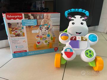 Fisher price zebra primi passi