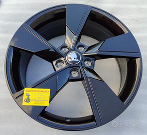 Set Di 4 Cerchi In Lega NUOVI Da 18 Per Skoda