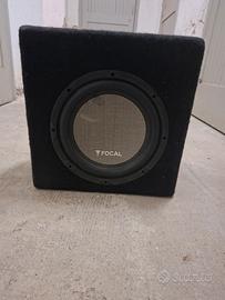 sub focal in cassa chiusa
