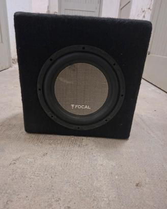 sub focal in cassa chiusa