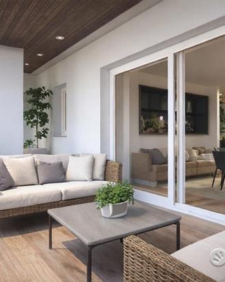 Nuovo attico panoramico con ampie terrazze