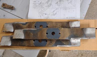 Kit 3 lame mulching per stiga tornado 6121hw