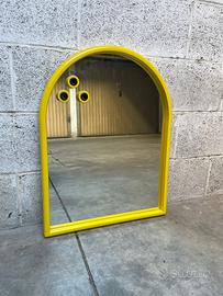 SPECCHIO VINTAGE METALPLASTICA MEMPHIS DESIGN