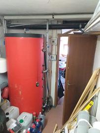 Bollitore 580 lotto con panello comandi