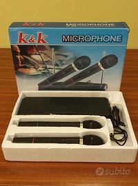 2 SCATOLE DI MICROFONI 