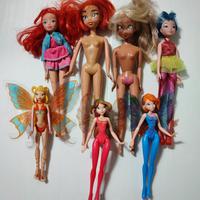 Lotto bambola Winx bambole Barbie stock giochi