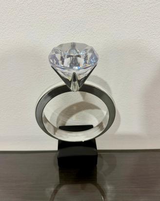 Scultura decorativa anello  21 cm