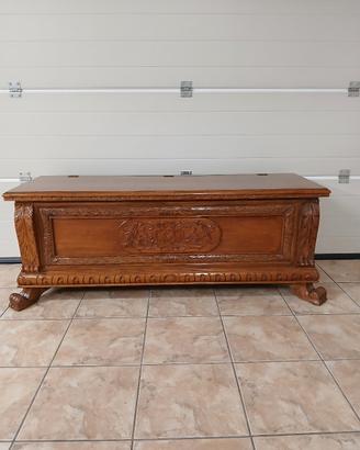 cassapanca in legno 