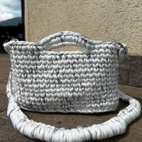 Borsa artigianale all’uncinetto