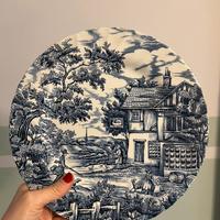 Piatto vintage staffordshire