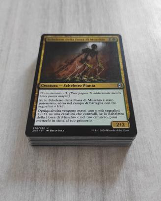 Mazzo carte Magic VERDE E NERO Segnalini mtg mazzi