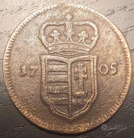 Moneta 20 Poltura - Francis II Rákóczi 1705