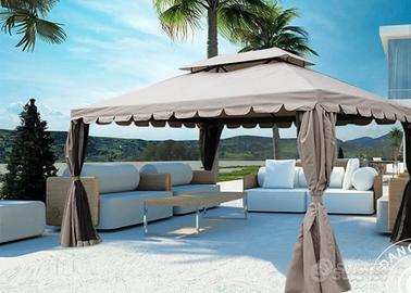Gazebo in alluminio 4x3mt