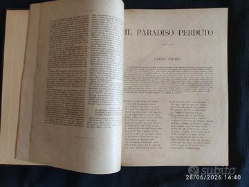 IL PARADISO PERDUTO  di Milton, illustrazioni Doré