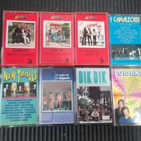 musicassette gruppi storici italiani 